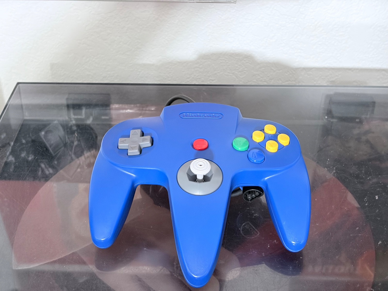 Official Nintendo 64 Blue Controller (New Hall Effect JoyStick)