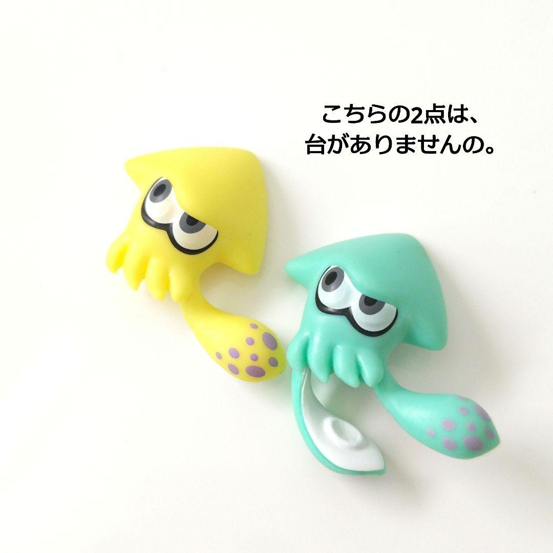 Nintendo Splatoon Egg Chocolate Prize 7 Piece Set Collectibles Figures