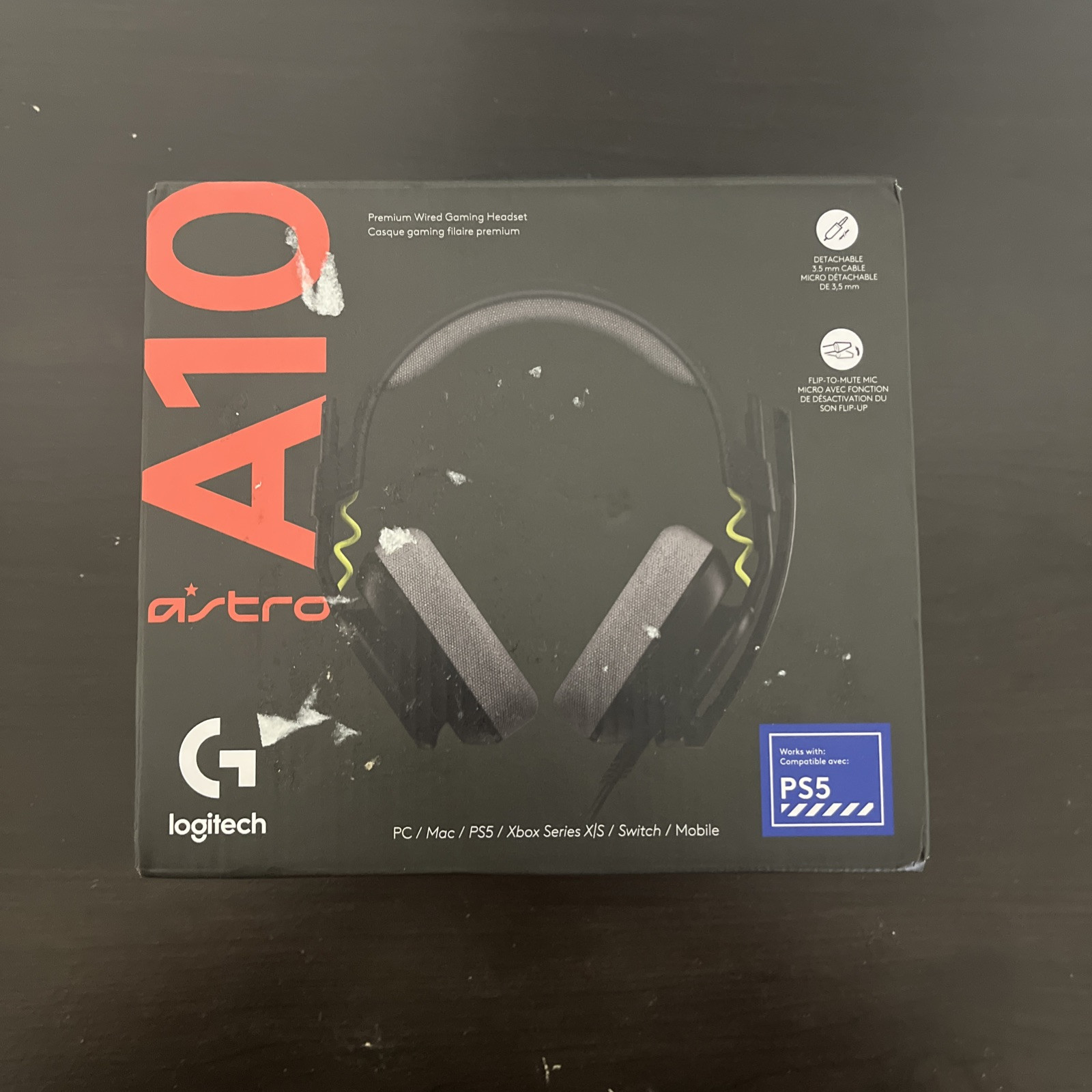Astro A10 Ear-Cup Headsets – Black (939-002055)