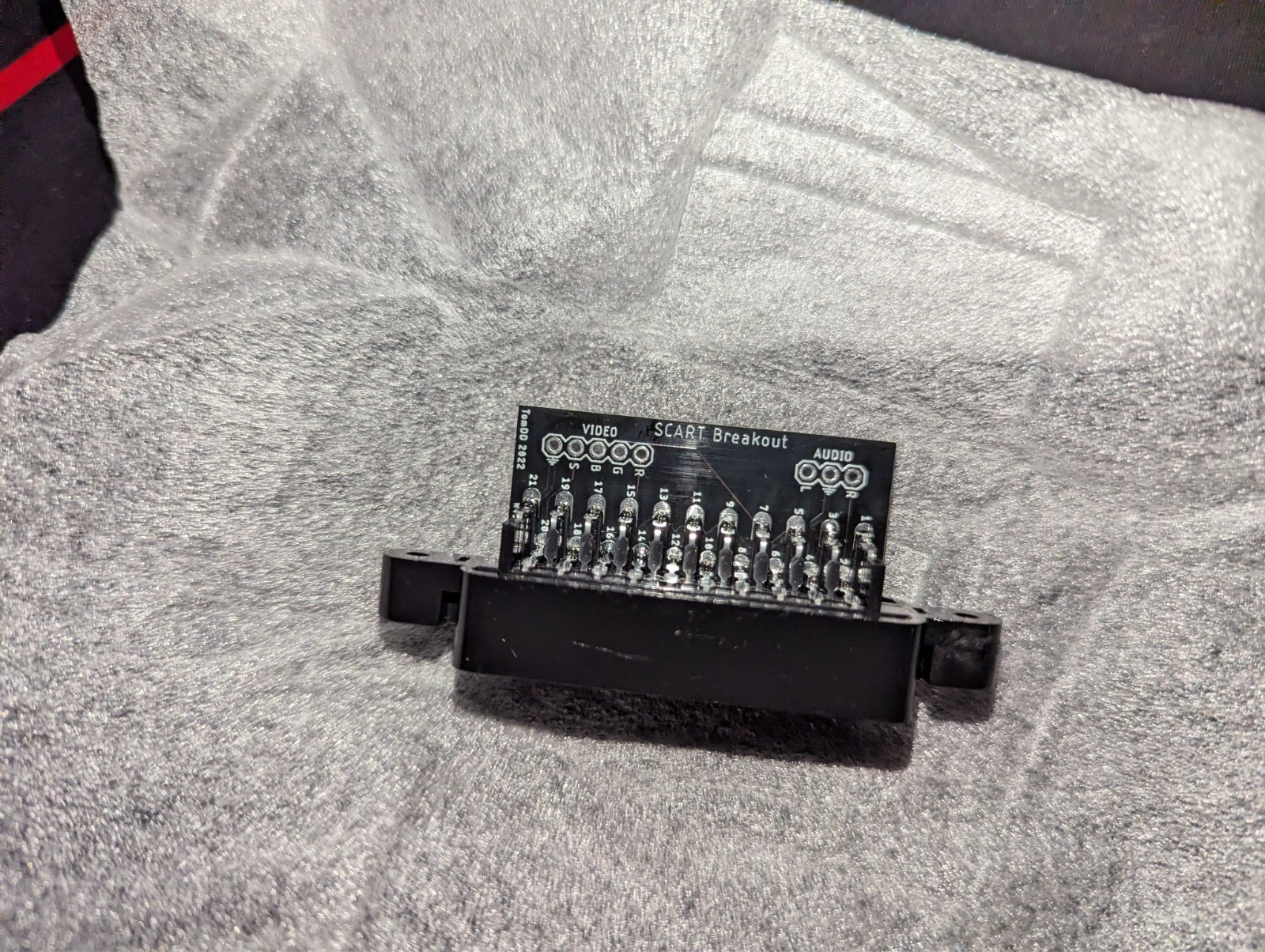 RGBS SCART Breakout PCB