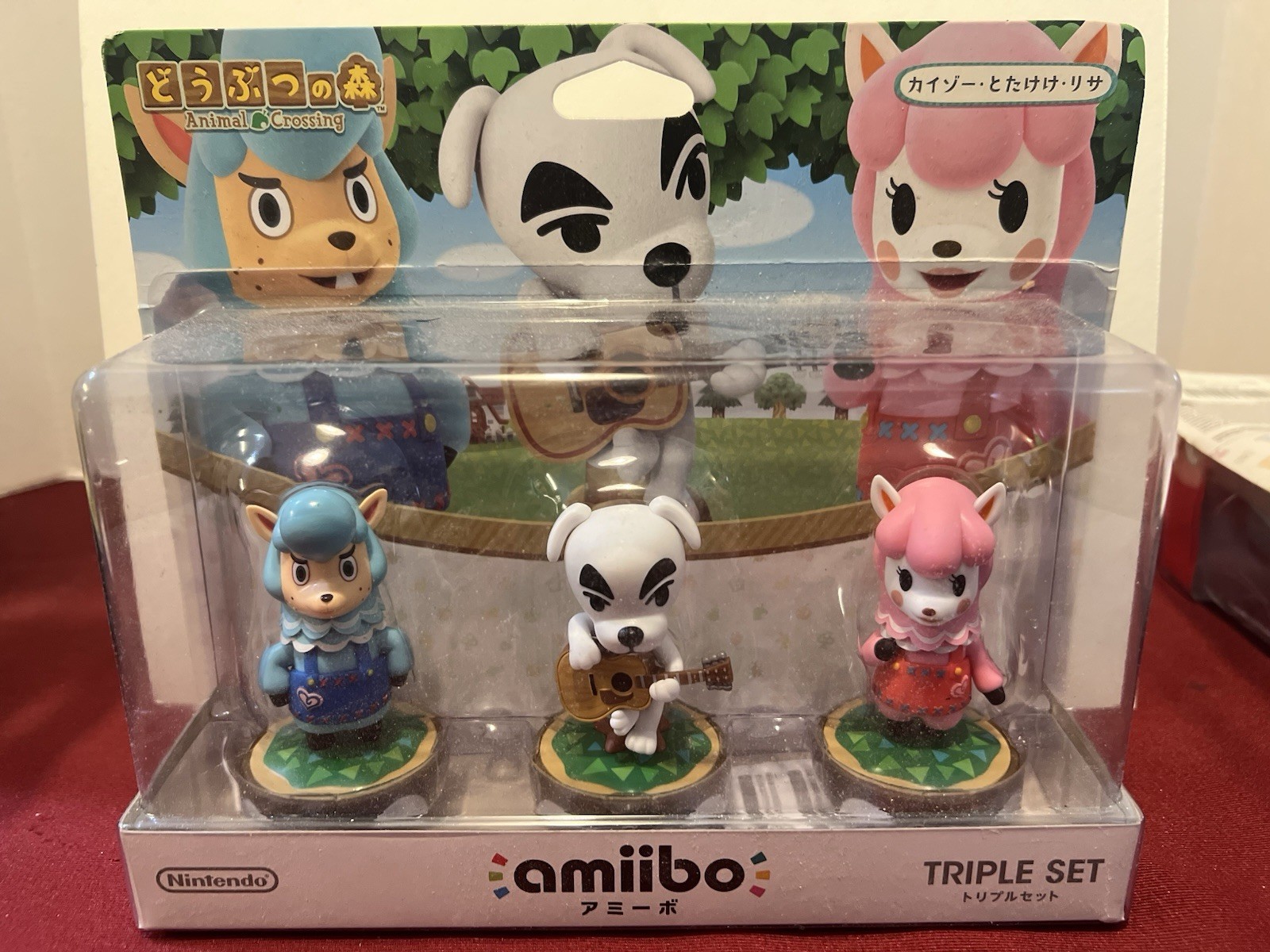 Amiibo – Animal Crossing 3-Pack Totakeke, Lisa & Kaizo Japan Import, See Photos