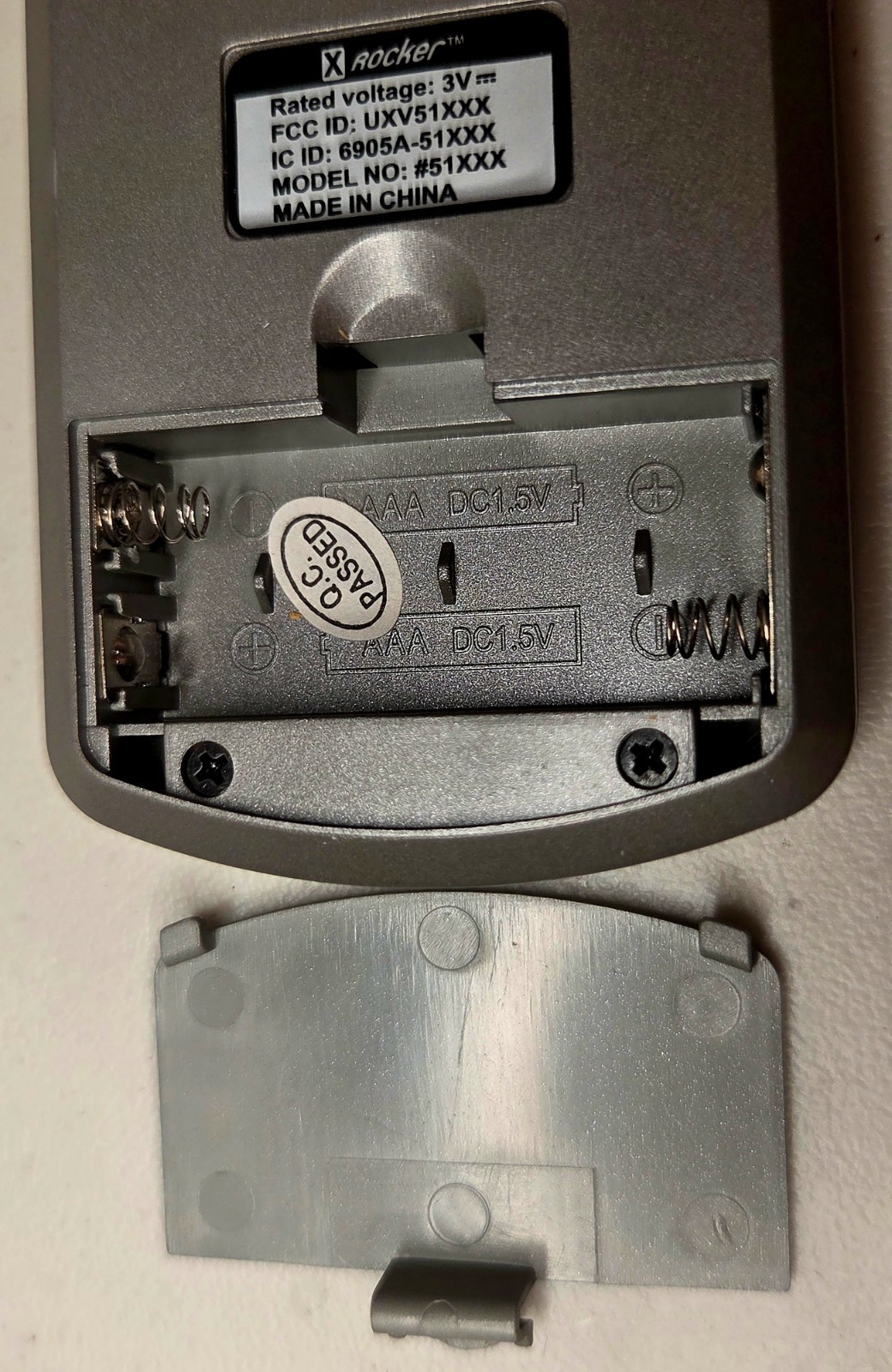 X Rocker Transmitter Only Model 51XXX for Gaming Chair No Cord Included