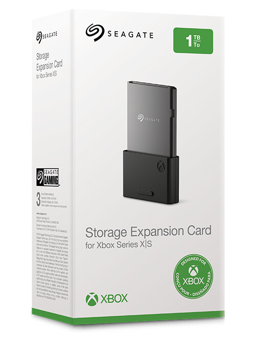 new Seagate Storage Expansion Card for Xbox Series X|S 1TB Solid State Drive