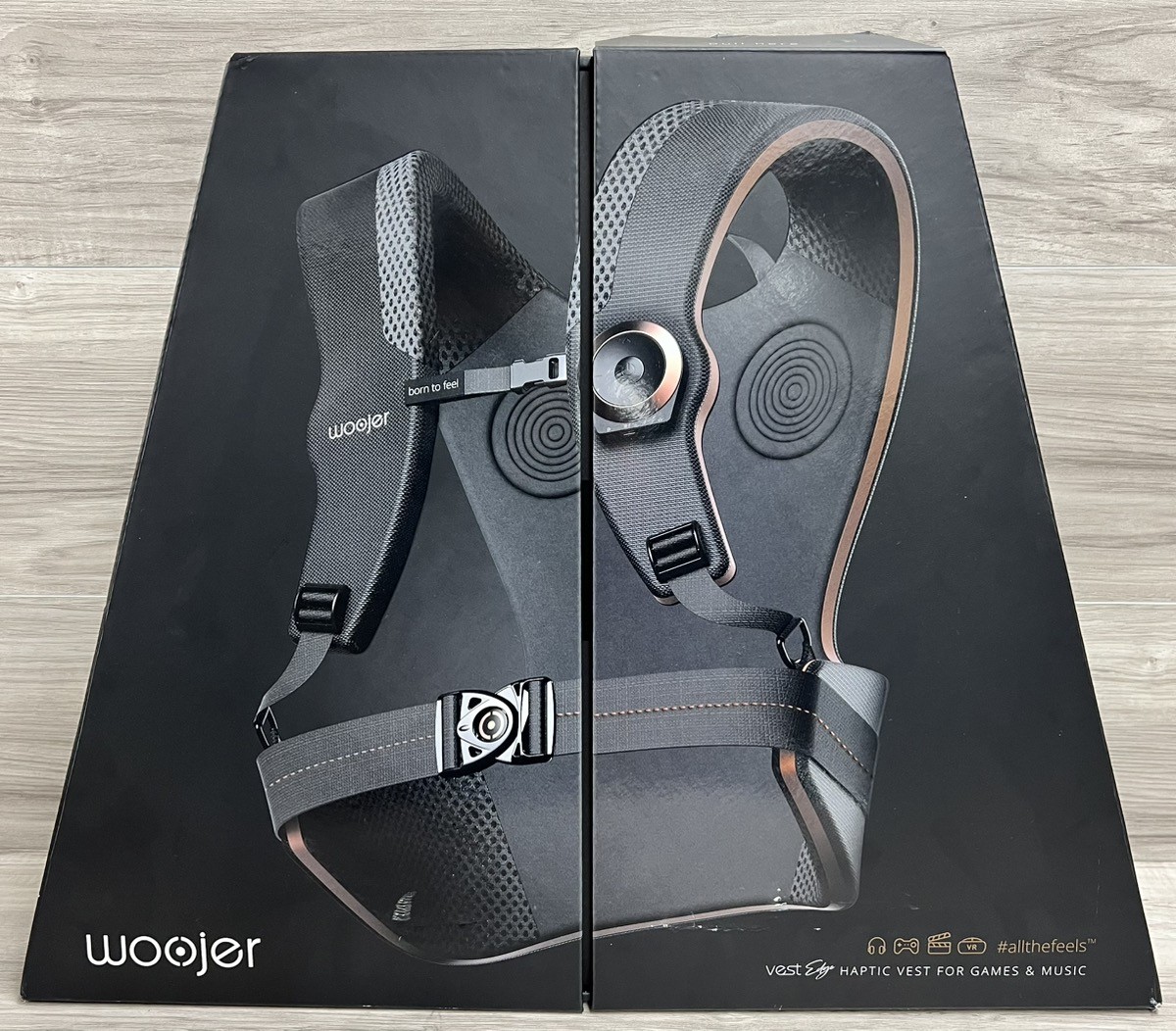 Woojer Vest Edge Hi-FI Haptic Vest Games Music Movies VR WJRVE101 – (PO1024230)