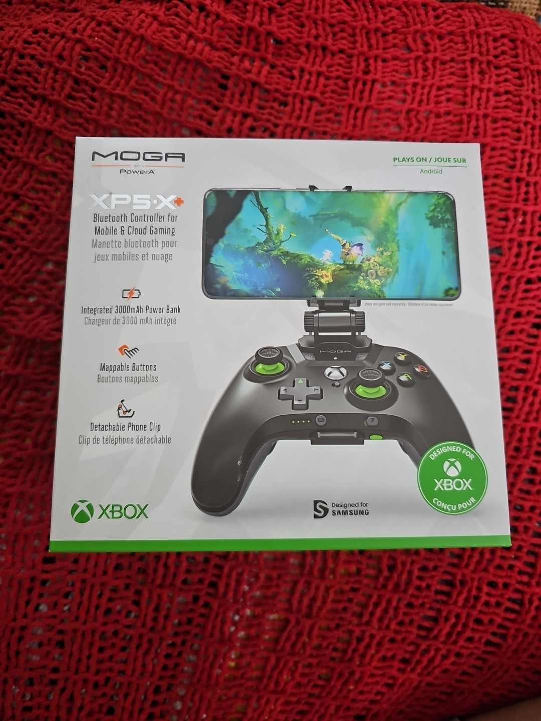 PowerA MOGA XP5-X+ Wireless Controller for Android Mobile and Cloud Gaming
