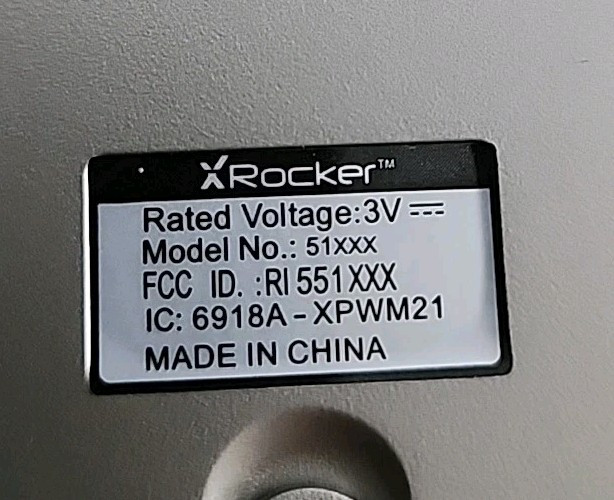 X Rocker Transmitter 51XXX Wireless Audio Pro Gaming Chair Transmitter (10-8)