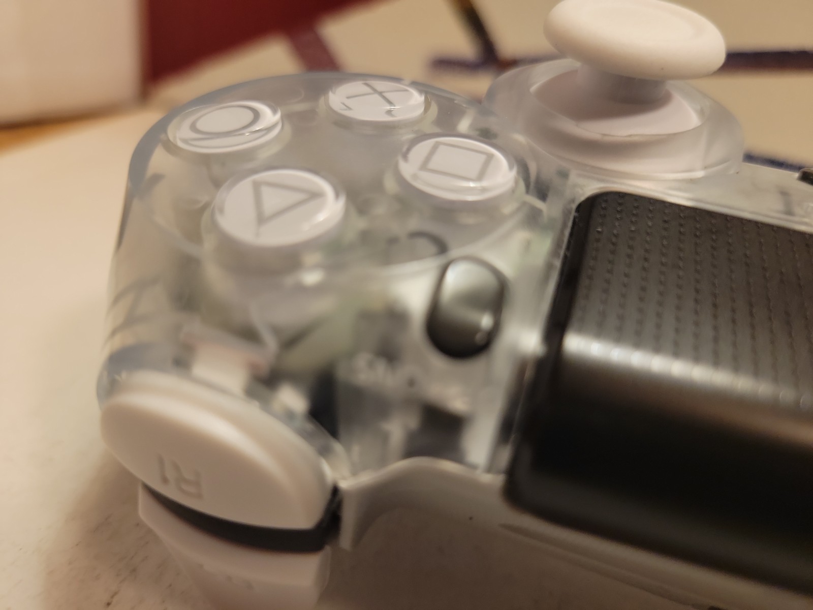 Mouse Click Sony DualShock 4 Controller PlayStation 4 PS4 – Custom Crystal