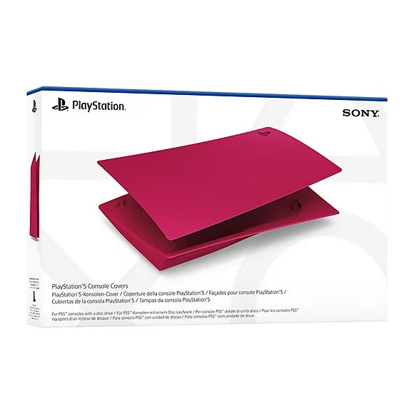 Sony PS5 Disc Drive Console Cover Cosmic Red Playstation 5 CFI-1000 NEW Sealed