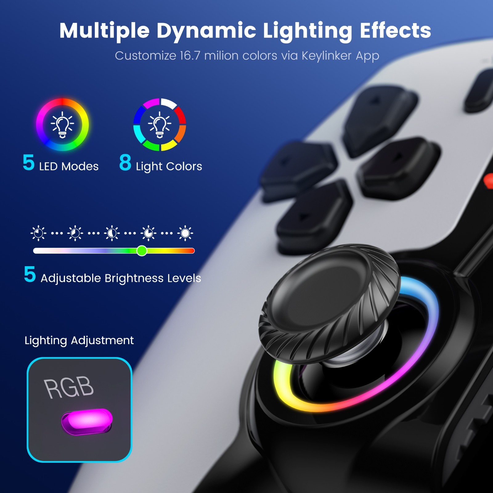 Mobile Gaming Controller for iPhone/Android/Switch 2/Switch/OLED/ PS Remote Play