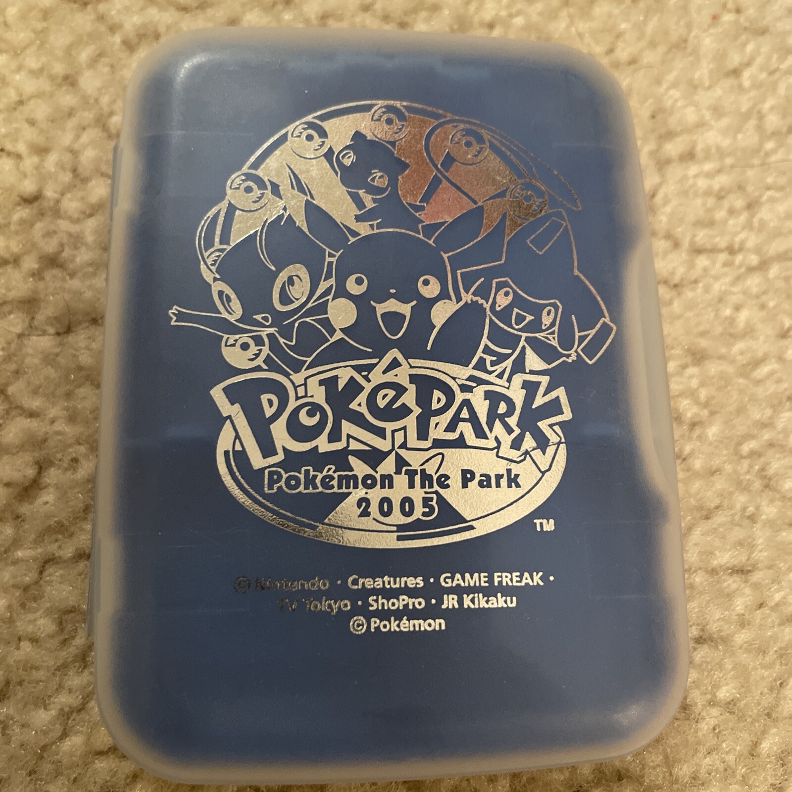 Nintendo DS Cartridge Case Pokemon Poképark Dust Cover Pocket Monsters