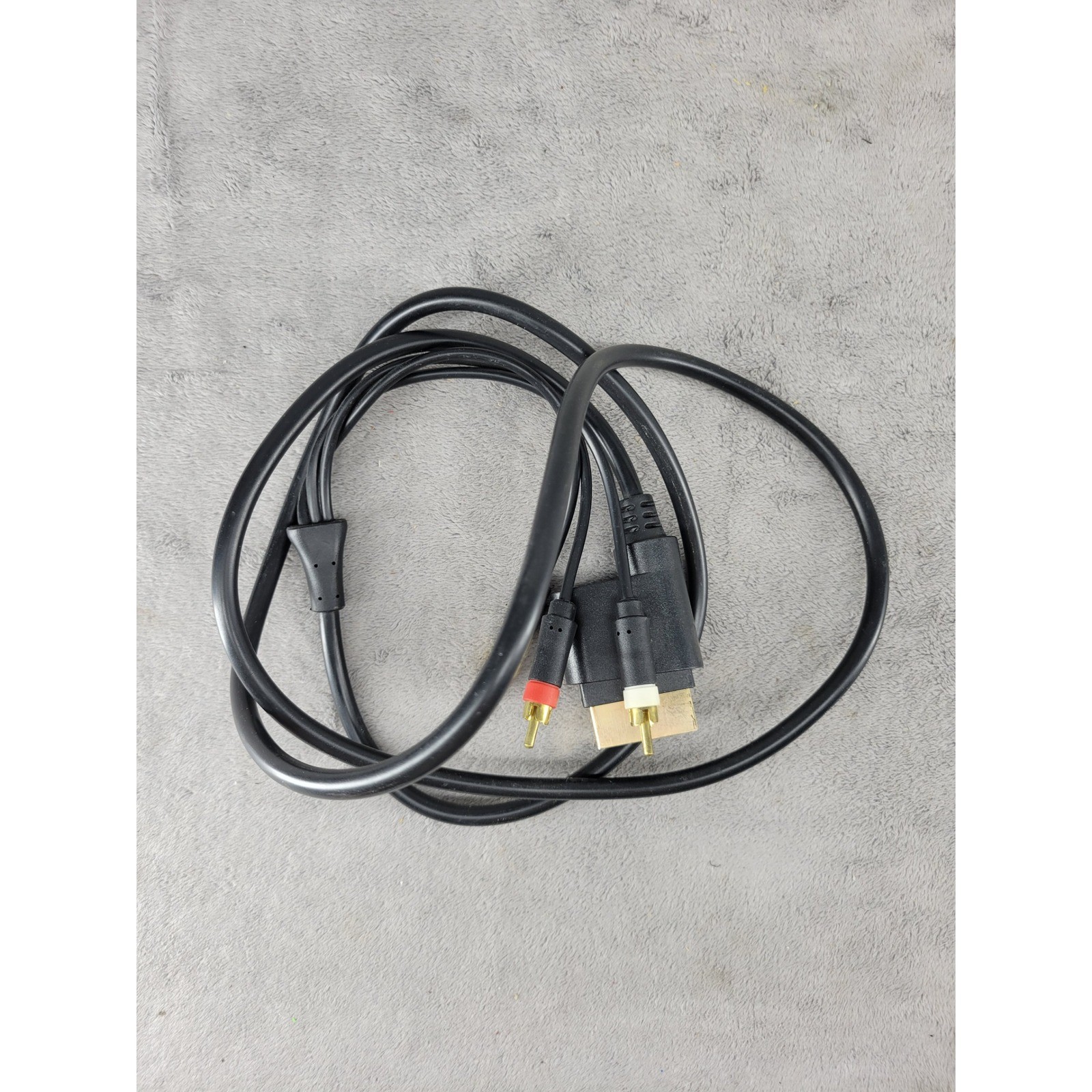 AV Multi Out to RCA Composite Cable for Sony PlayStation 1 2 3 PS1 PS2 PS3 Black