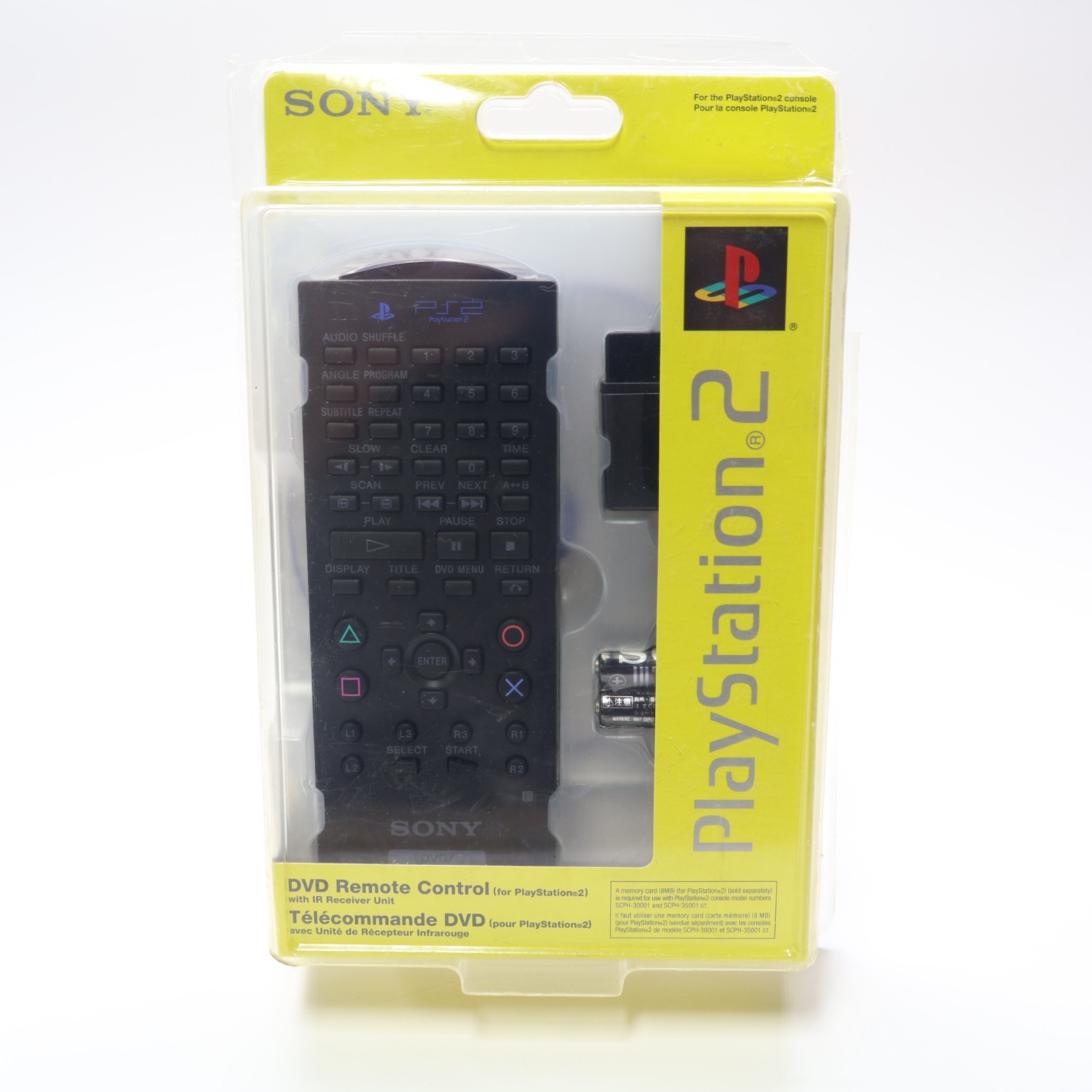 Sony PlayStation 2 DVD Remote Black SCPH-10171 / 97042 – New Sealed