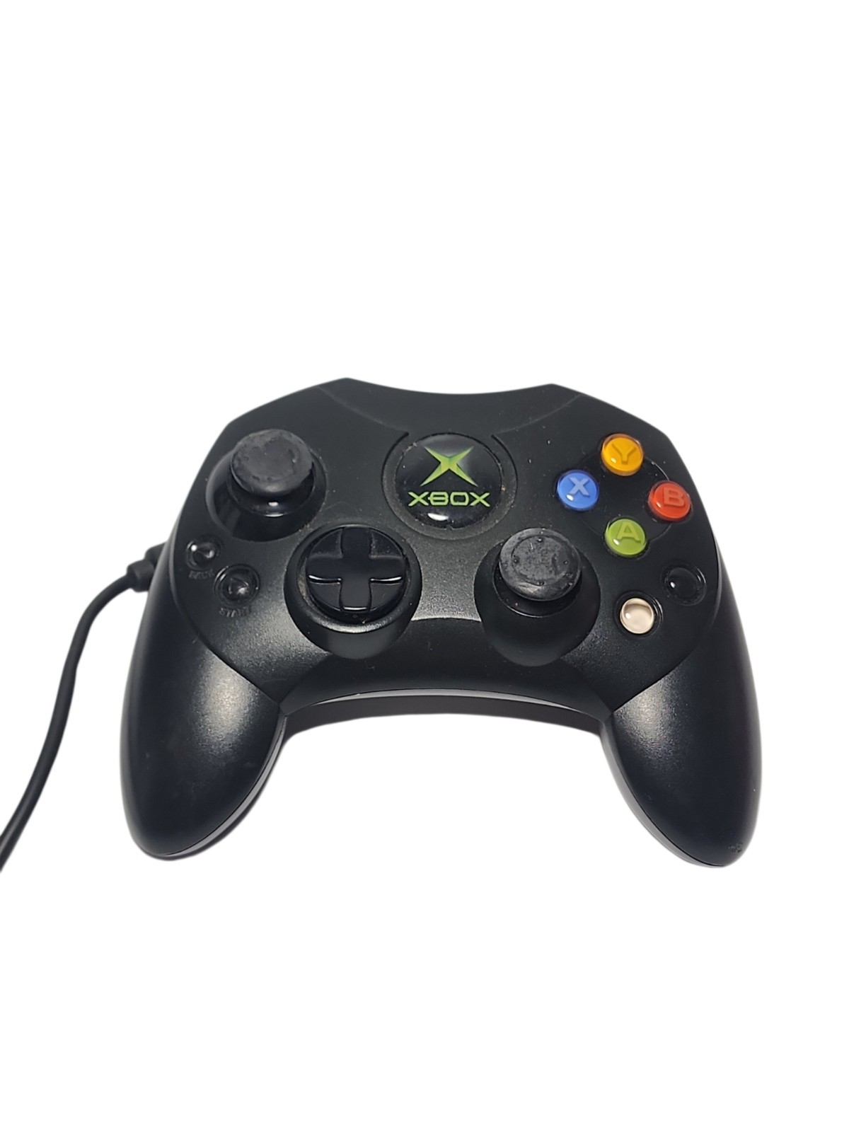 Xbox Black Corded Game Controller X08-69873 Used Condition