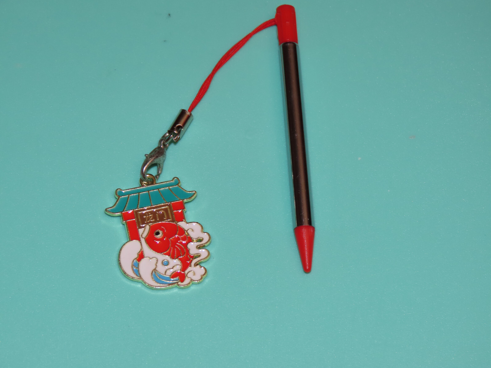 3DS Retractable Stylus Koi Fish Charm – Stylus & Charm for Nintendo DS System
