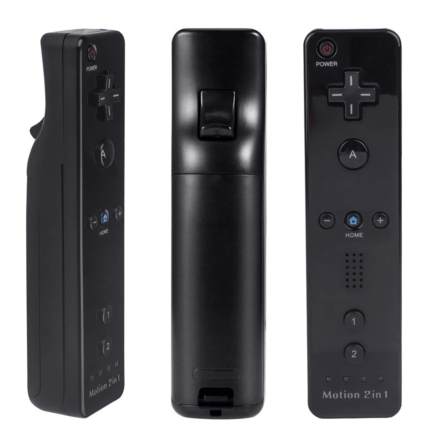 Motion Plus Wii Controllers 2Packs with Nunchucks, Wii Remote Controllers Com…