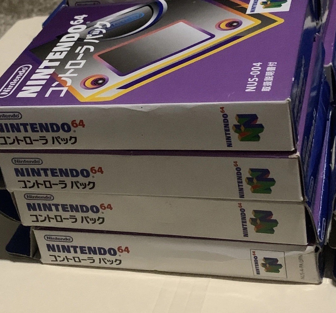 Nintendo 64 CONTROLLER PAK PACK NUS-004 From Japan Boxed N64 CIB Tested