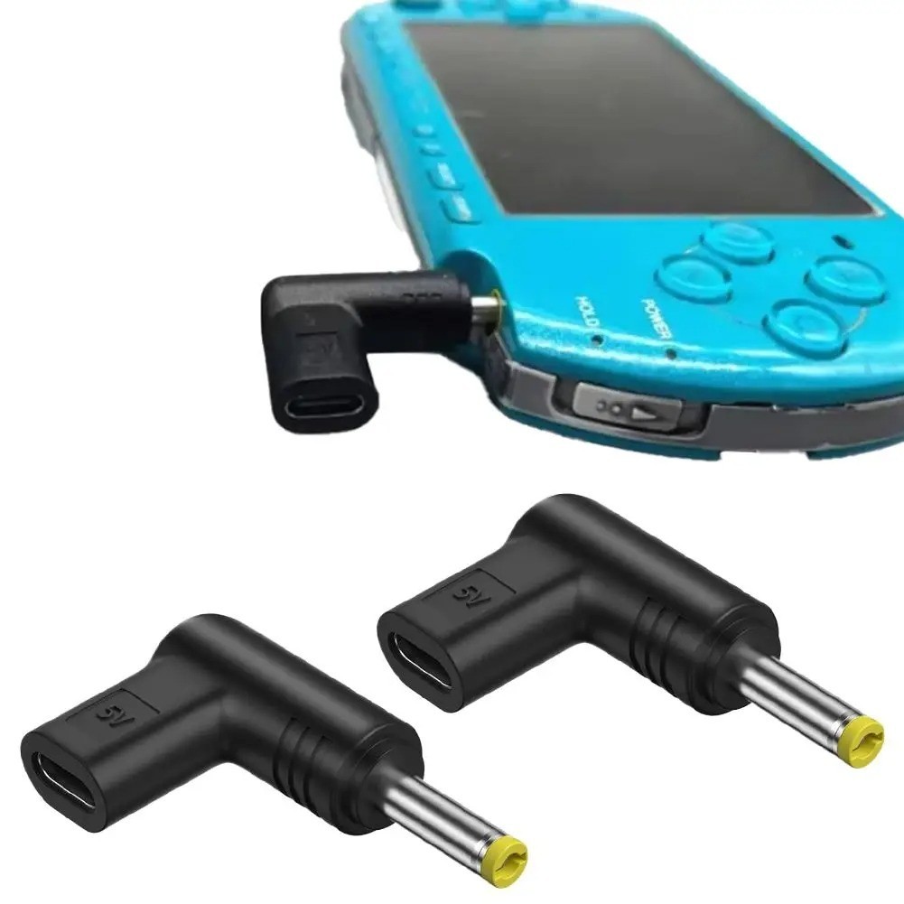 USB Type-C to DC Power Charging Adapter Converter for PSP 1000 2000 3000