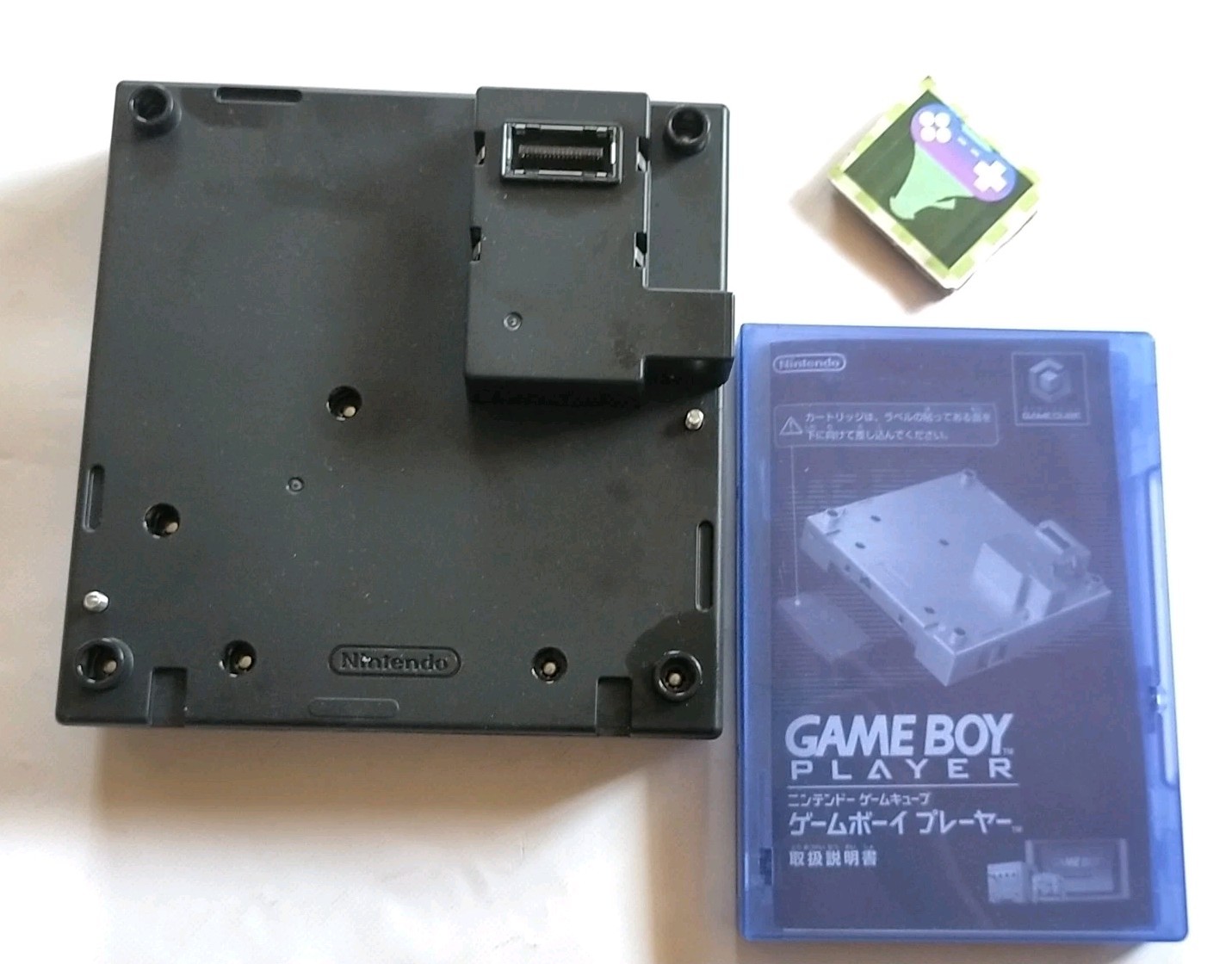 Nintendo Gamecube Gameboy Player GBA Adapter & Start-Up Disc Japan NTSC-J