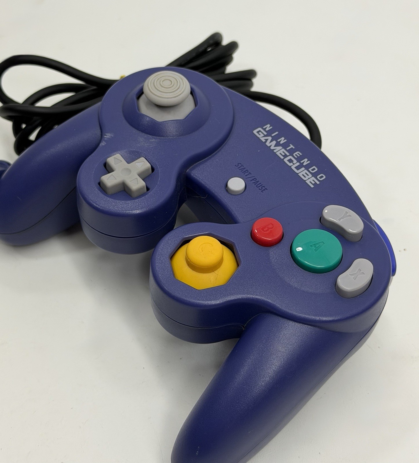 Nintendo GameCube Controller Purple Indigo OEM Original DOL-003
