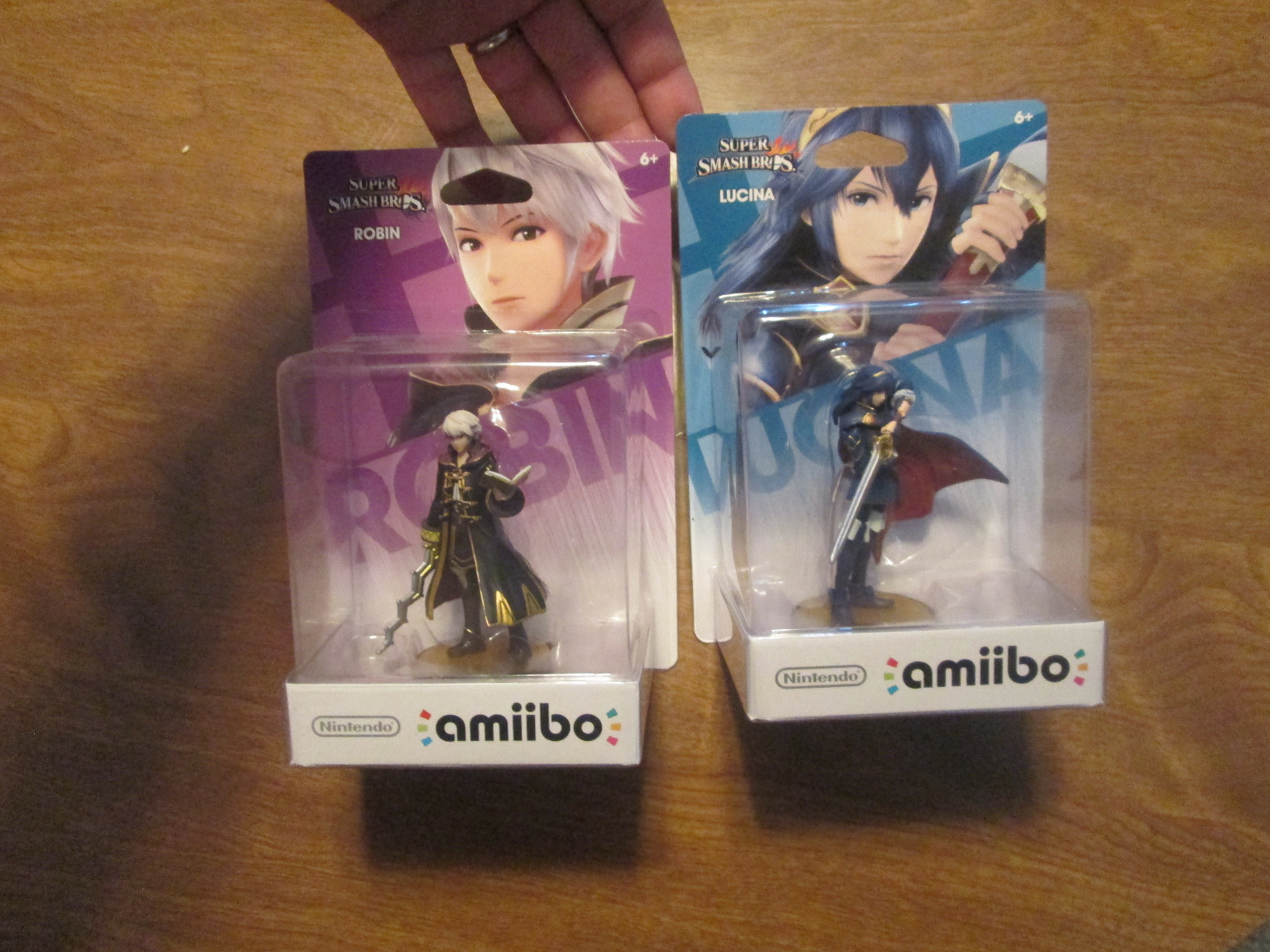 LUCINA & ROBIN Amiibo Fire Emblem Nintendo WII U 3DS Super Smash Bros LOT US