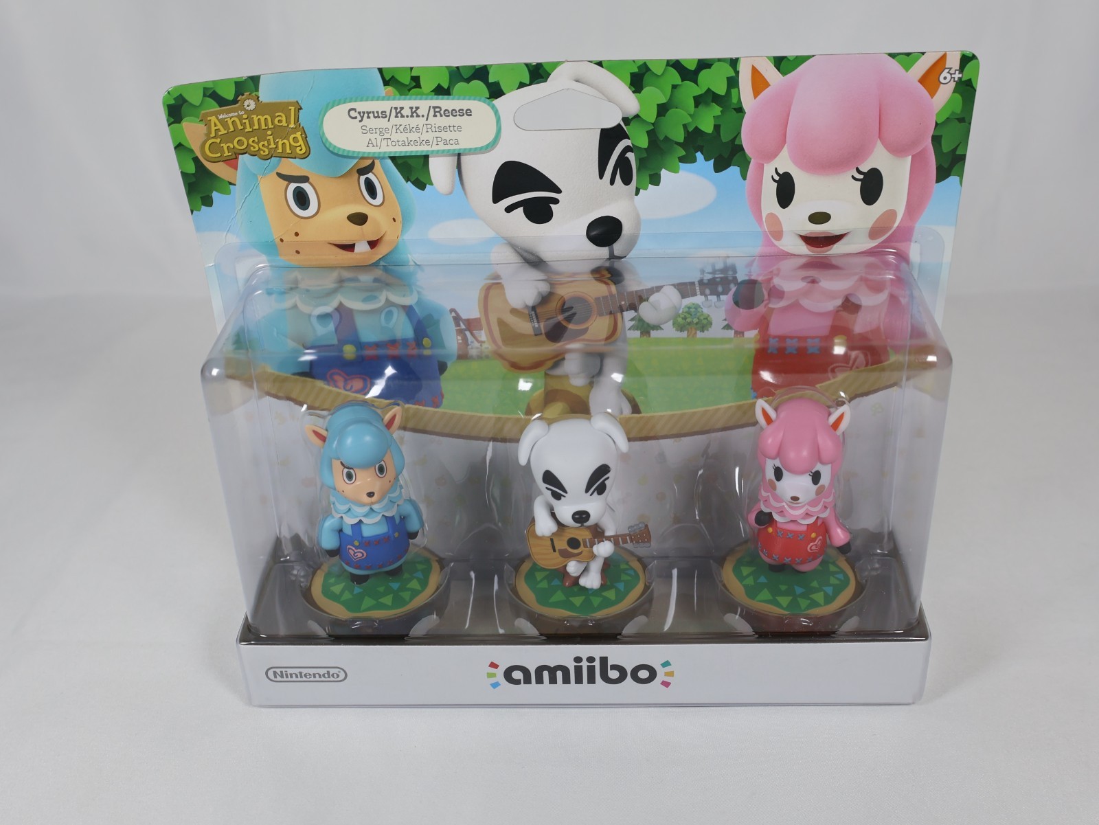Nintendo Amiibo Animal Crossing Series Edition 3-Pack Cyrus KK Reese Sealed
