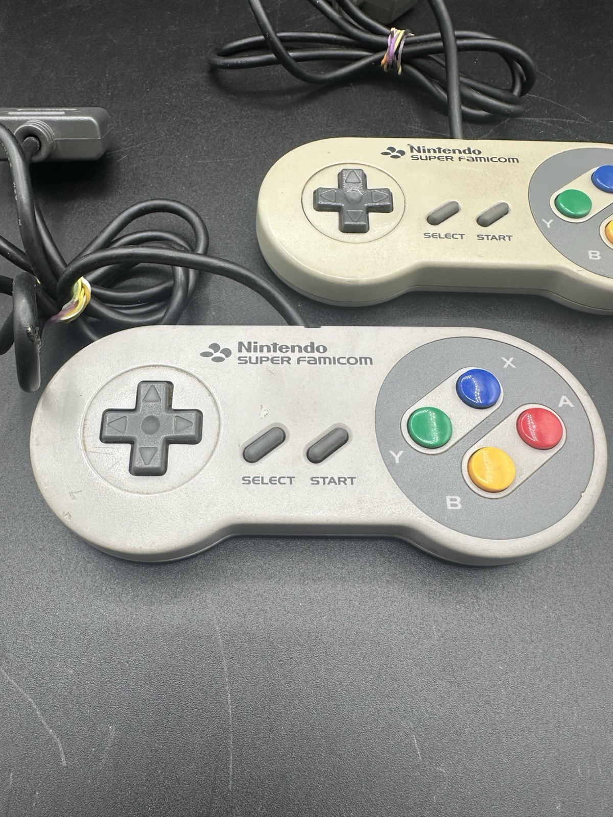 Nintendo Super Famicom Controllers SNES Controllers 2 Pack Tested