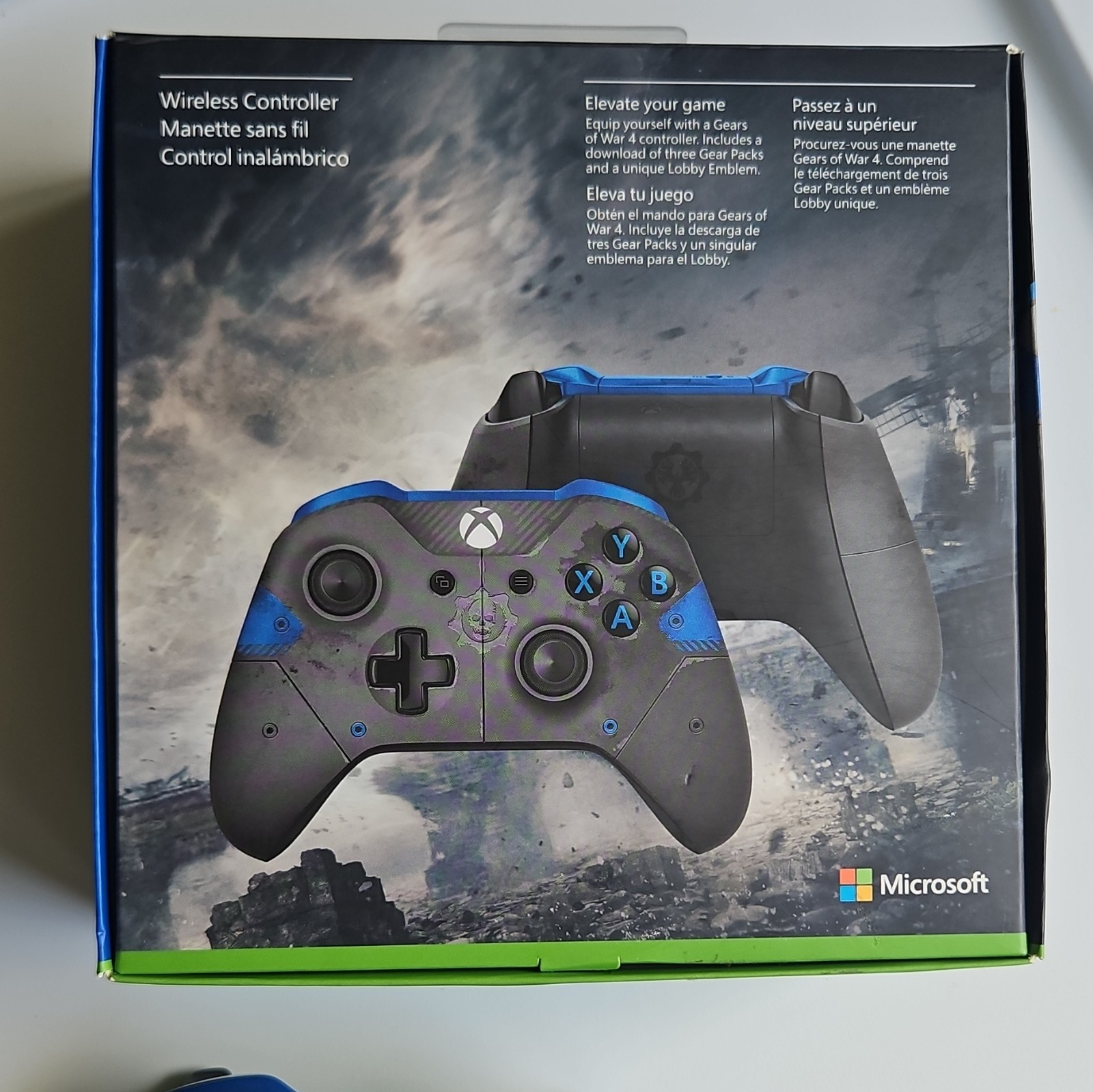 Microsoft Xbox One Wireless Controller Gears of War 4 Limited Ed. Model 1708