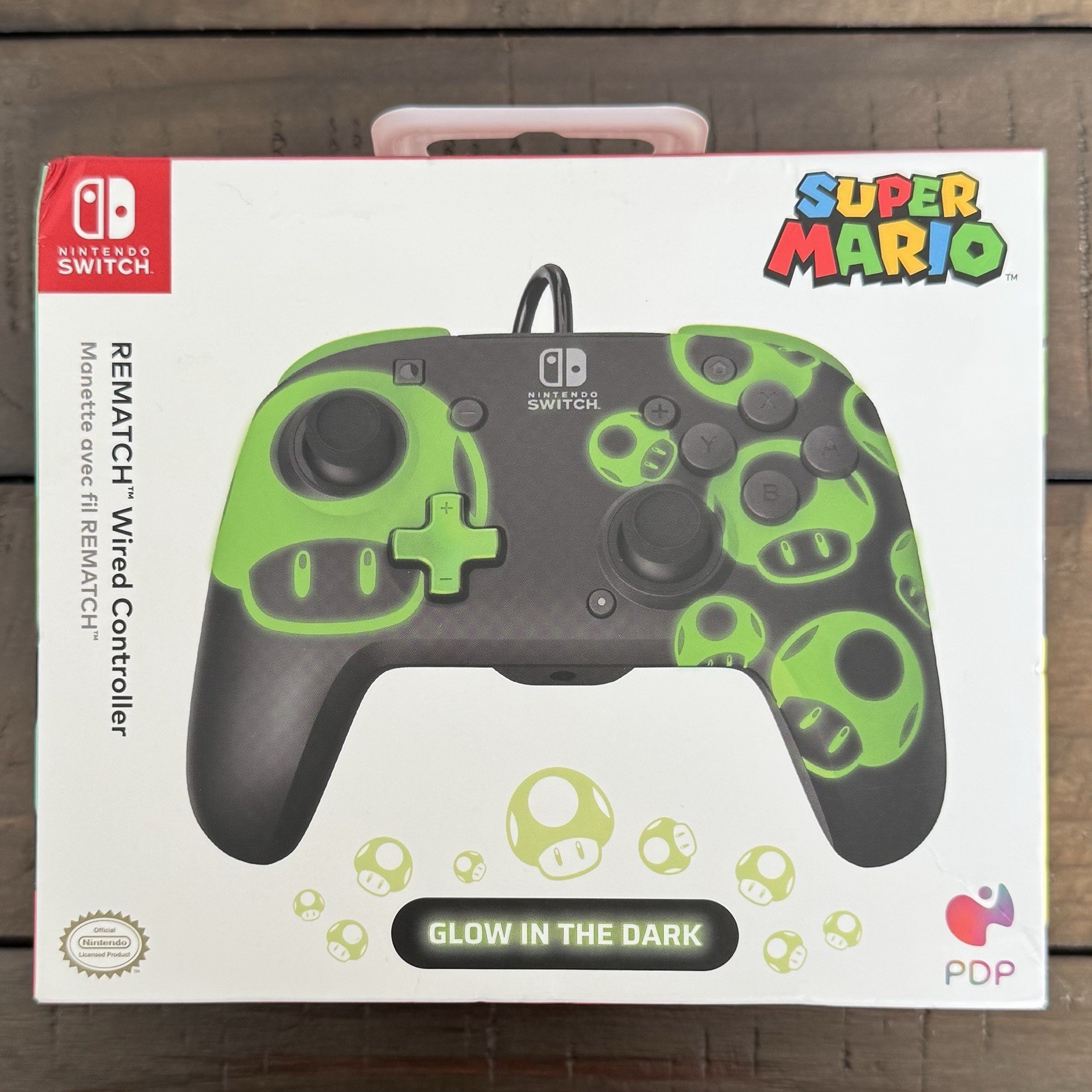 PDP REMATCH Glow Wired Controller – Nintendo Switch™