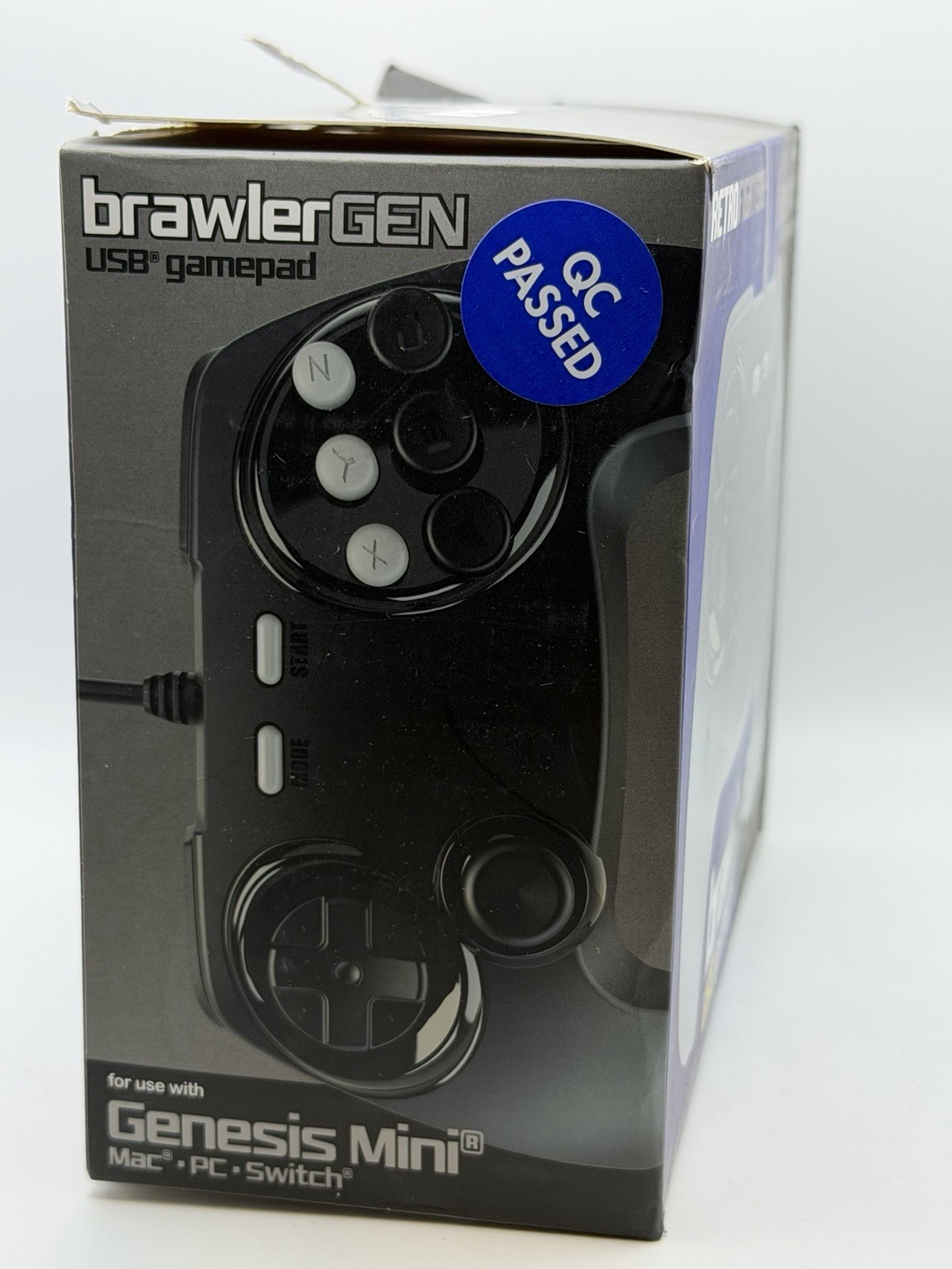 Retro Fighters BrawlerGen Genesis Mini 6 Button Genesis Mini/PC/MAC/Switch