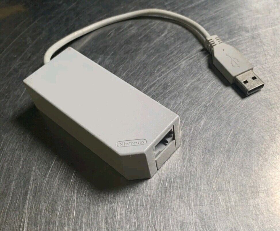 Official Nintendo Wii/Wii U/Switch LAN Internet Adapter USB to Ethernet RVL-015