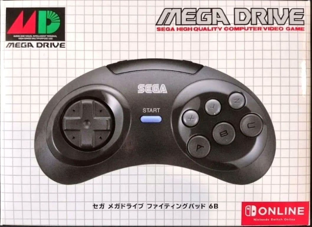 SEGA Mega Drive Fighting Pad 6B Controller Nintendo Switch Online Japan