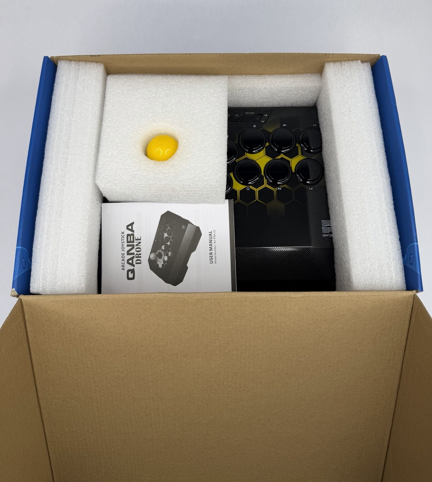 Qanba Drone Joystick Arcade for PlayStation 4 and PlayStation 3 and PC NEW