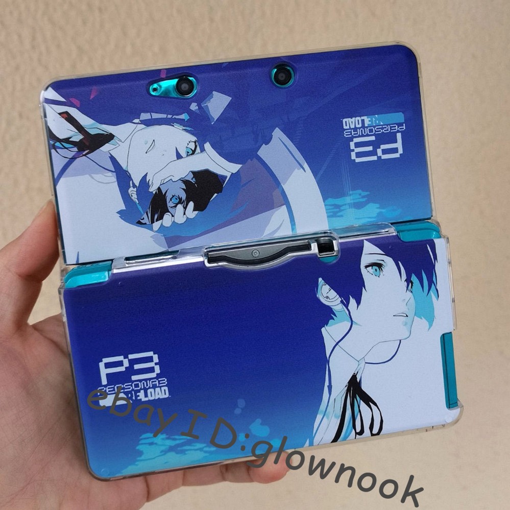 Persona 3 Reload P3R Nintendo 3DS Case P3RE Makoto Yuki Anime Gamer Cover shell
