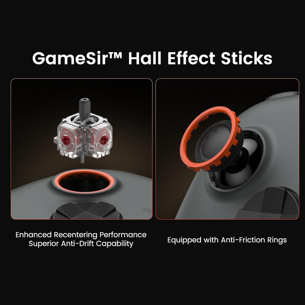 Nova Lite 2 Wireless PC Controller with Hall Effect Joysticks