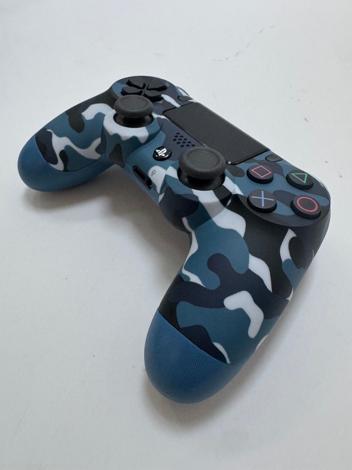 Sony PlayStation 4 PS4 Dualshock 4 Controller Blue Camo – Gently Used