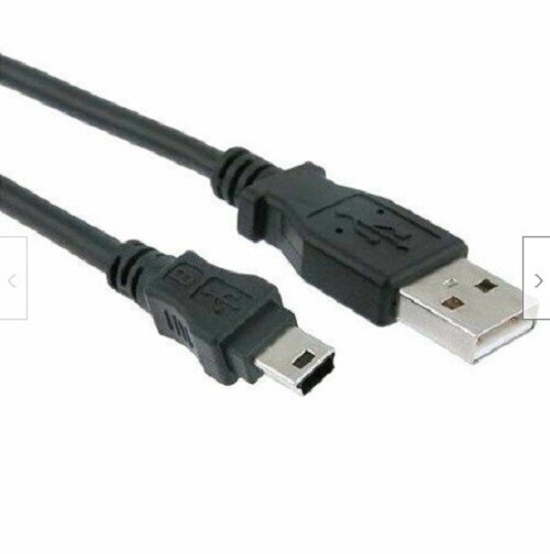 5 Pin Mini USB Cable Data Sync Charging Cord for PS3 Camera, Nuvi, GPS, PS3, MP3