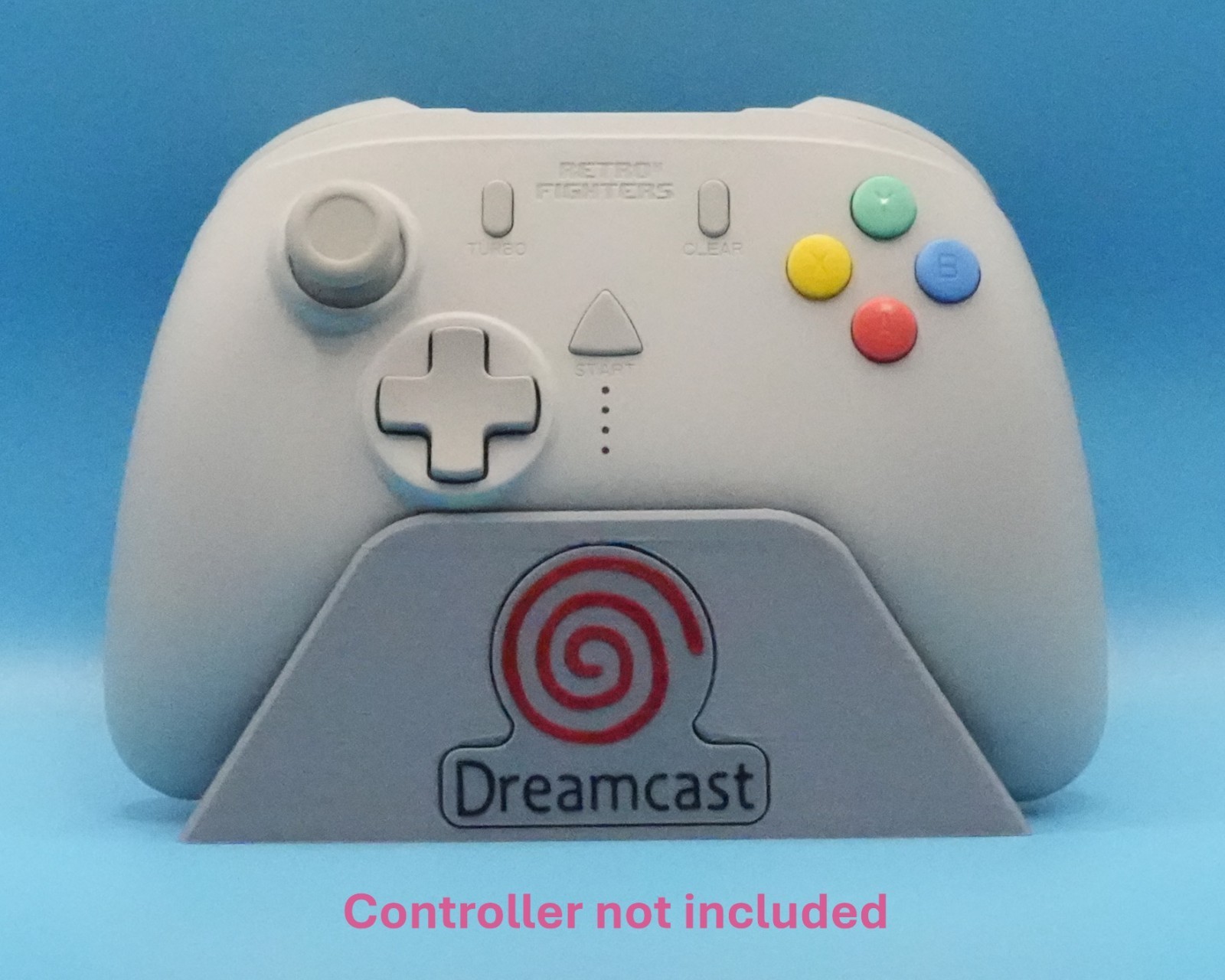 Stand For Sega Dreamcast Retro fighter controller CUSTOM 3D PRINT.