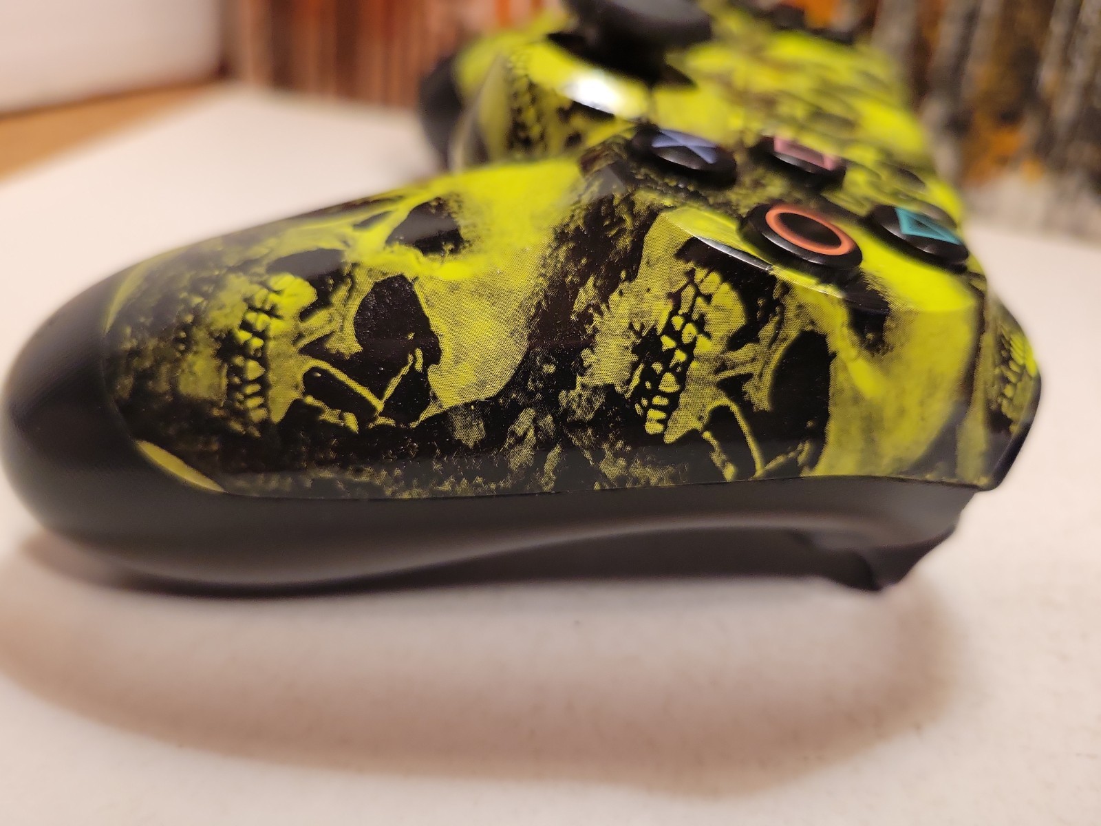 Skull Sony DualShock 4 Controller PlayStation PS4 – Custom Hydro Dipped