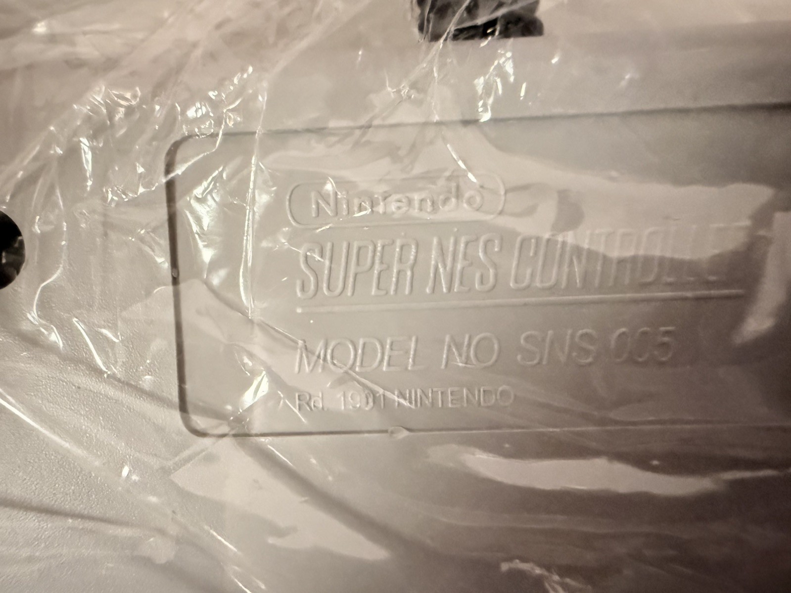 Super Nintendo SNES Controller OEM SNS-005 New in Original Pack-in Packaging