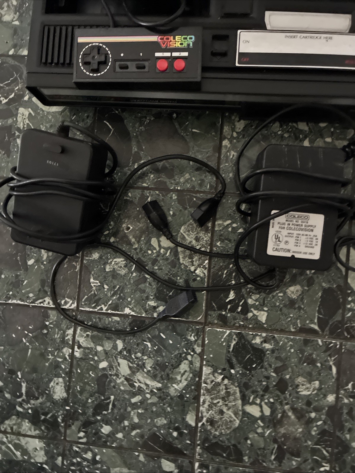 Colecovision Complete Set With Steering Wheel And Atari