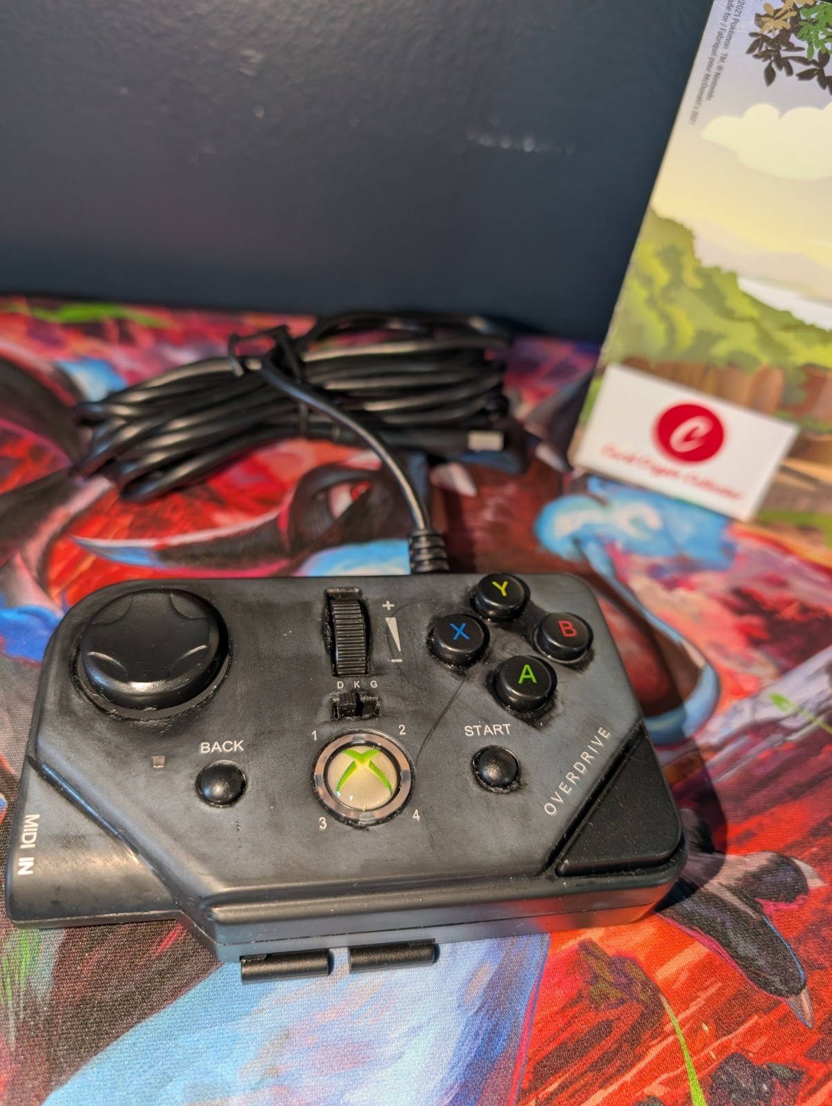 Mad Catz Rockband 3 MIDI Pro Adapter for Xbox 360 Tested And It Work Harmonix