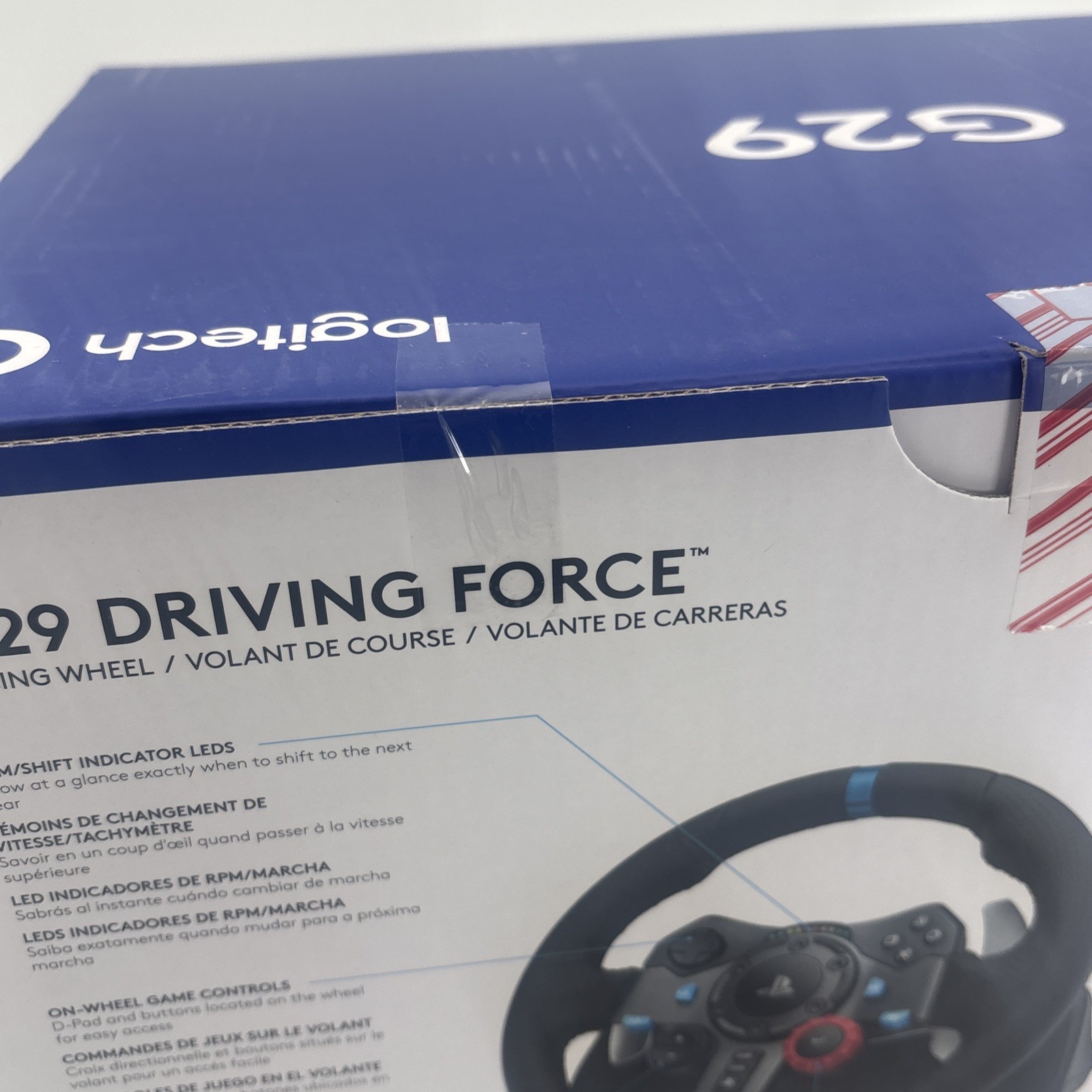 Logitech G29 Driving Force Racing Wheel and Pedals