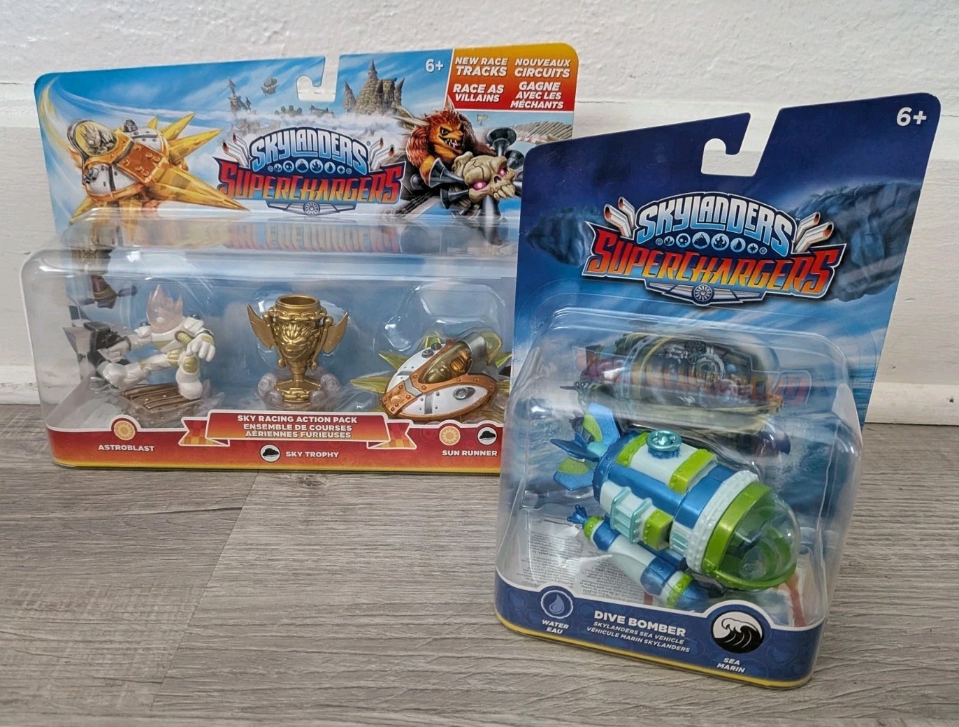 Lot Skylanders Superchargers Sky Racing Action Pack Astroblast Dive Bomber New
