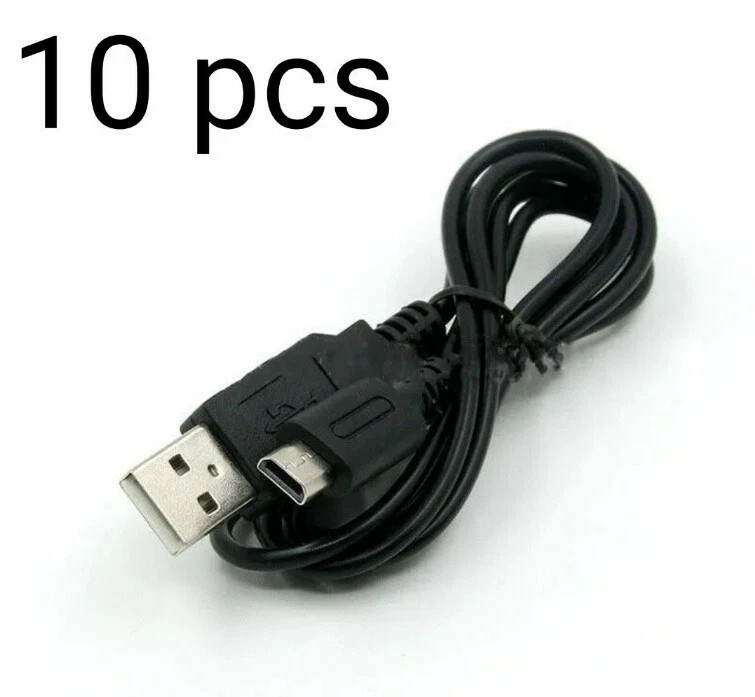 10 pcs DS Lite Charger USB Charging Cable For Nintendo DSL NDSL Power Cord