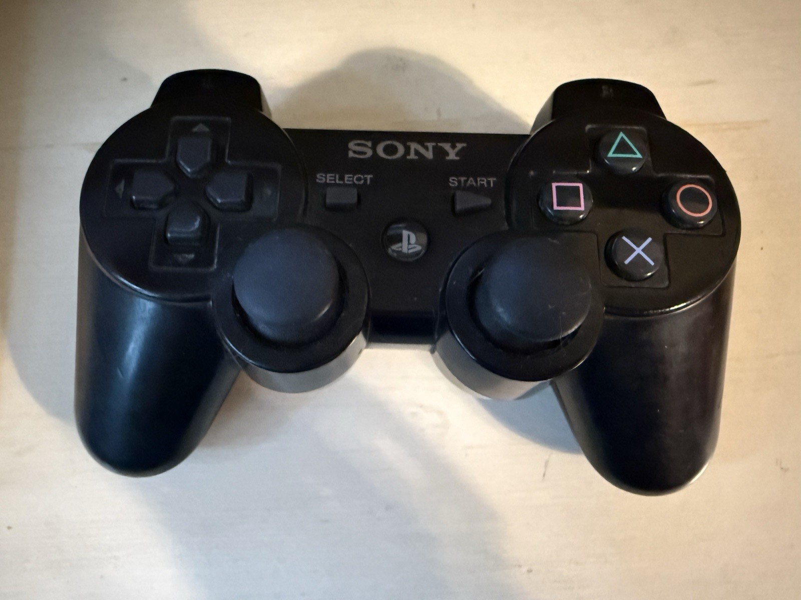 Authentic Sony Playstation 3 PS3 Genuine OEM Dualshock 3 Black Controller