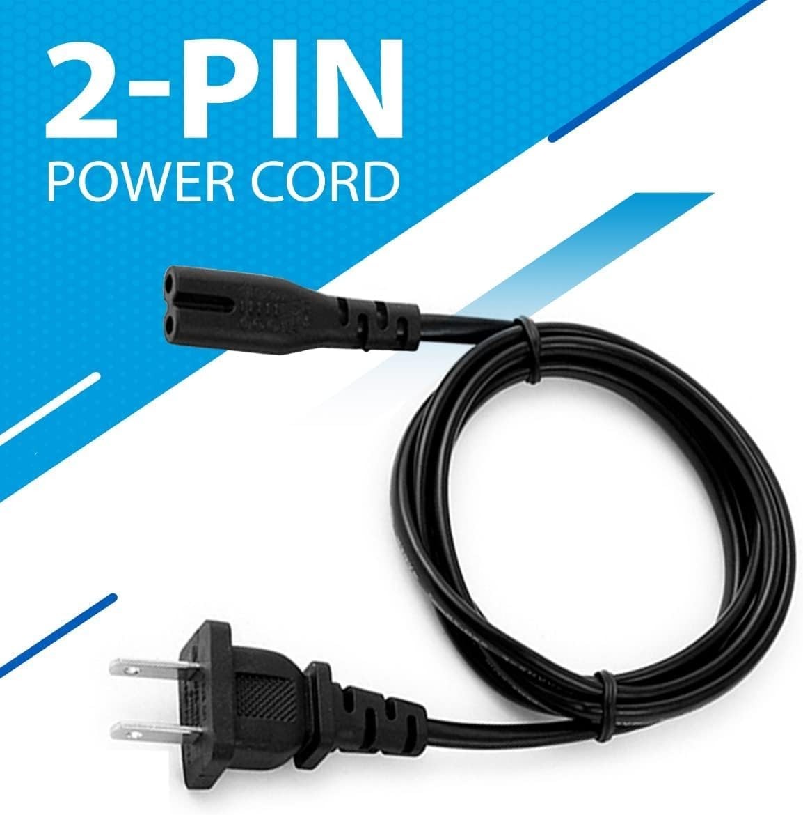 Sony Fat Edition Original PS2 AC Power Adapter Cord Works For PS1 PS3 PS4 8Z Lot