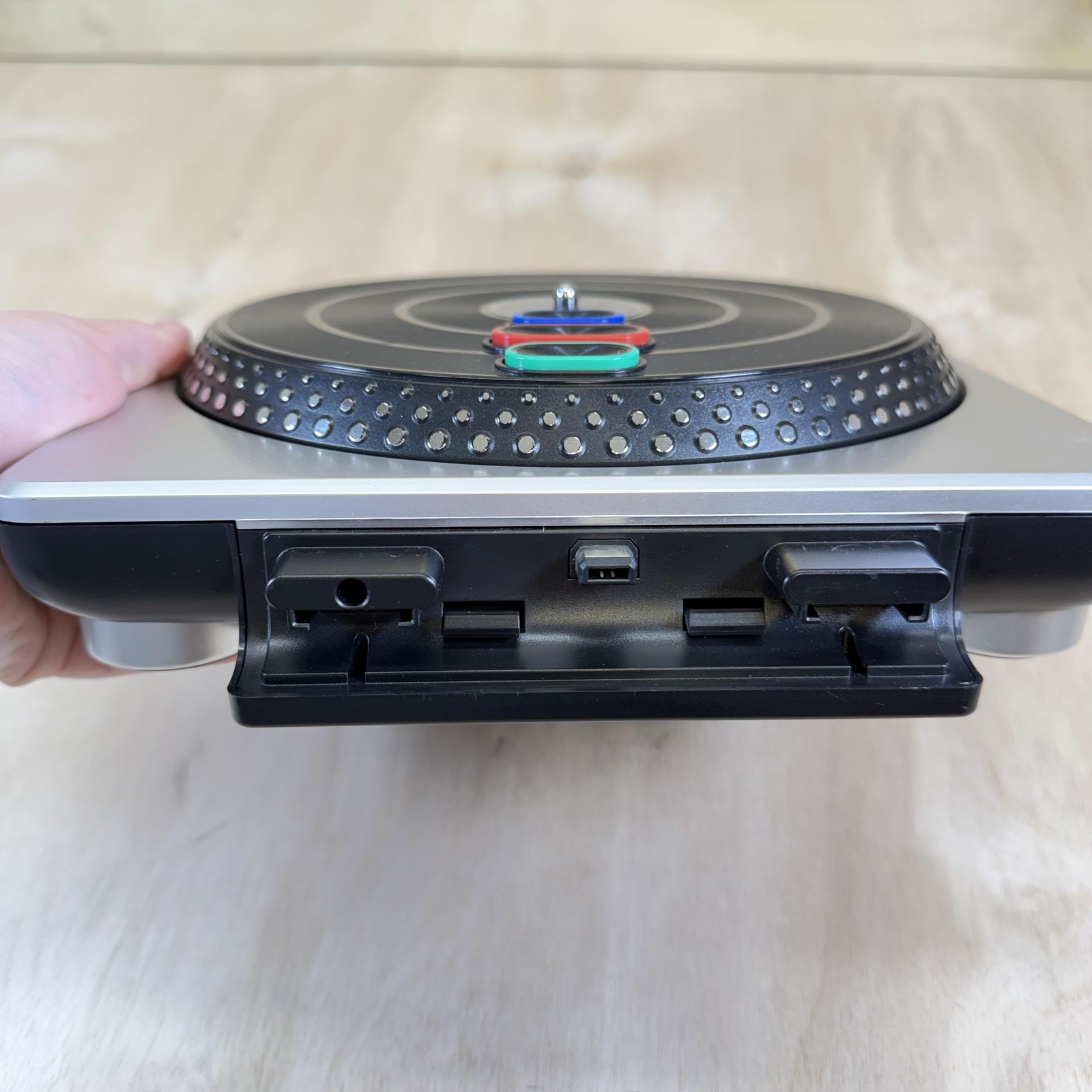DJ Hero Silver Wireless Turntable Replacement Only For Xbox 360, Wii, PS2, PS3