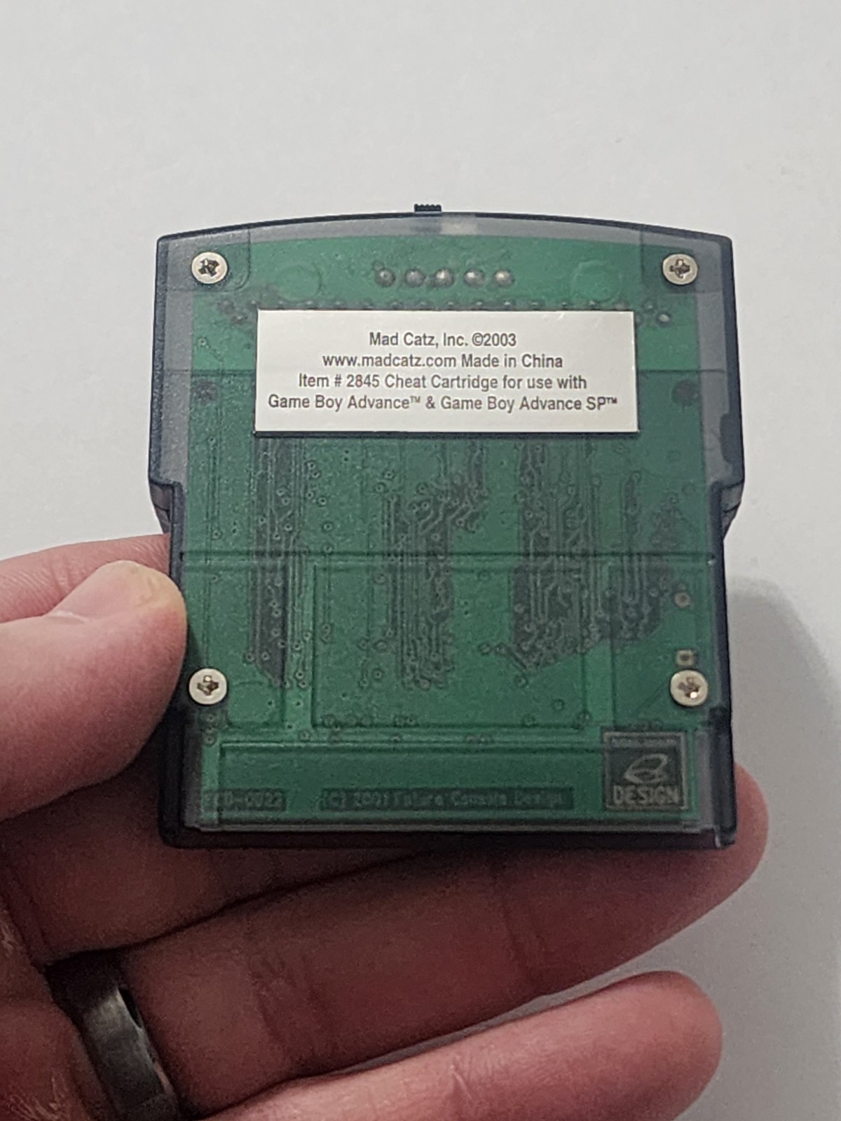 GameShark SP for Game Boy Advance Mad Catz 2003 Nintendo GBA TESTED Working