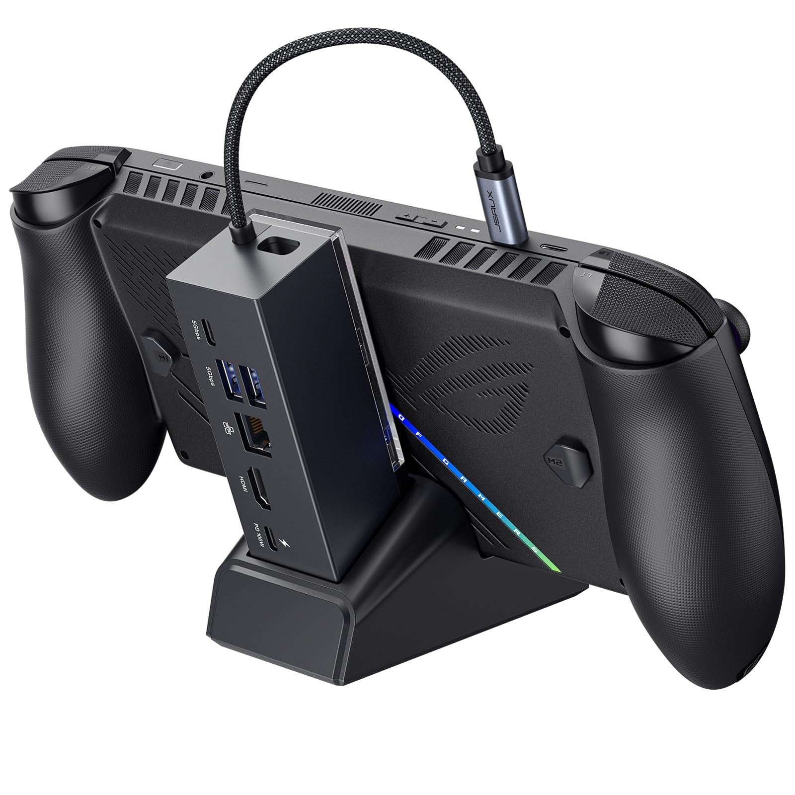 JSAUX Docking Station for ROG Xbox Ally X (2025) ROG Ally X ROG Ally Steam Deck