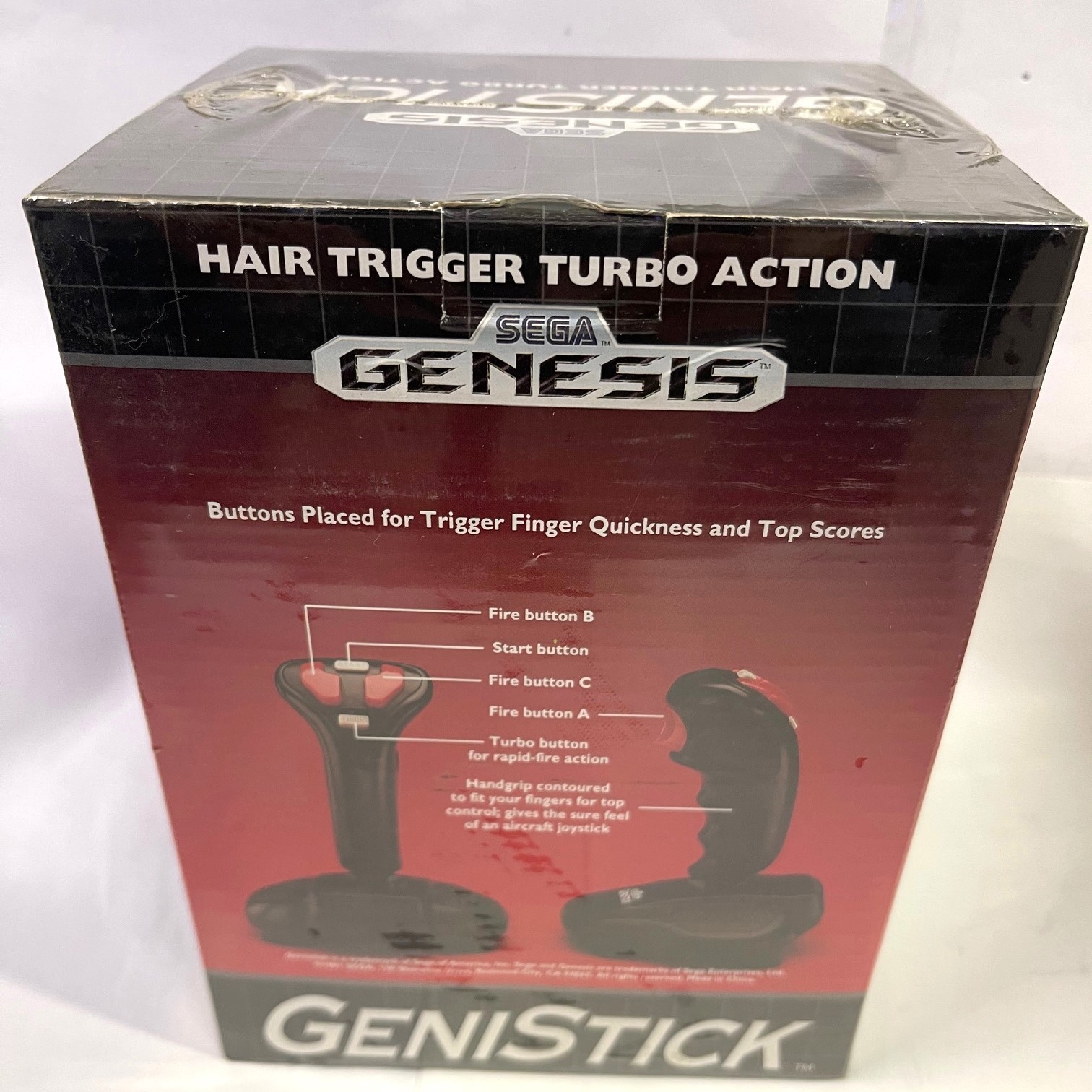 SEGA Genesis Genistick Brand New Joystick Controller GeniStick Rare